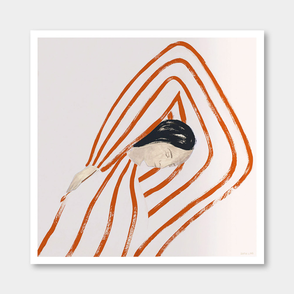 오픈에디션 / 소피아 린드 / OWN STROKES (액자포함)