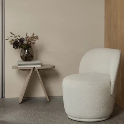 블로무스 드롭 꽃병 M 2colors - 스모크