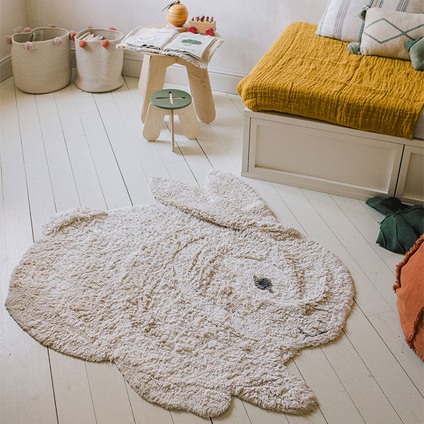 (12월특가) 로레나카날 워셔블 러그 - 해피버니