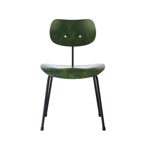 [아울렛] 와일드 스피어스 SE 68 Non-stackable Chair Bottle Green / Black Matt frame