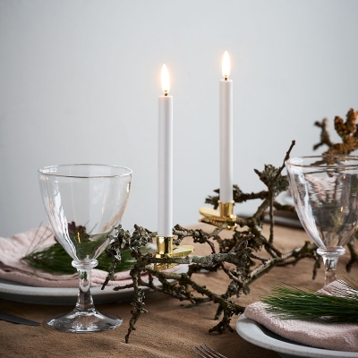 우유니 미니 테이퍼드 클립 캔들 4P