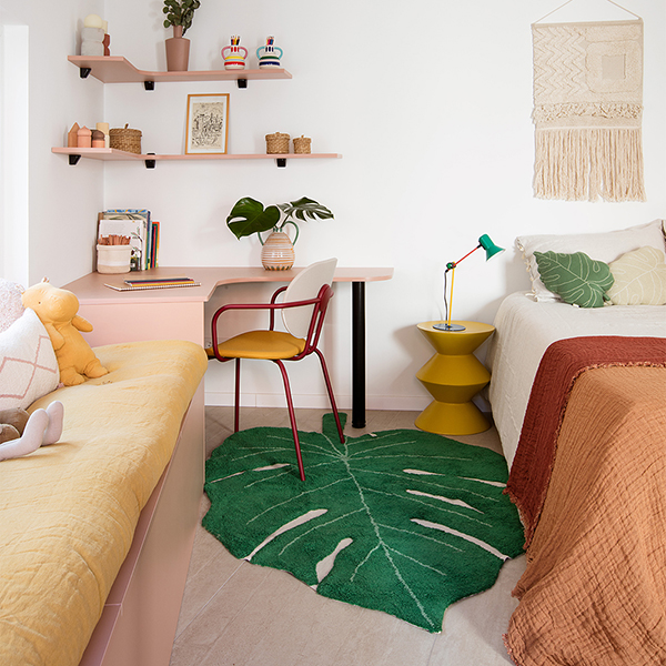 (12월특가) 로레나카날 워셔블 러그 - 몬스테라 그린