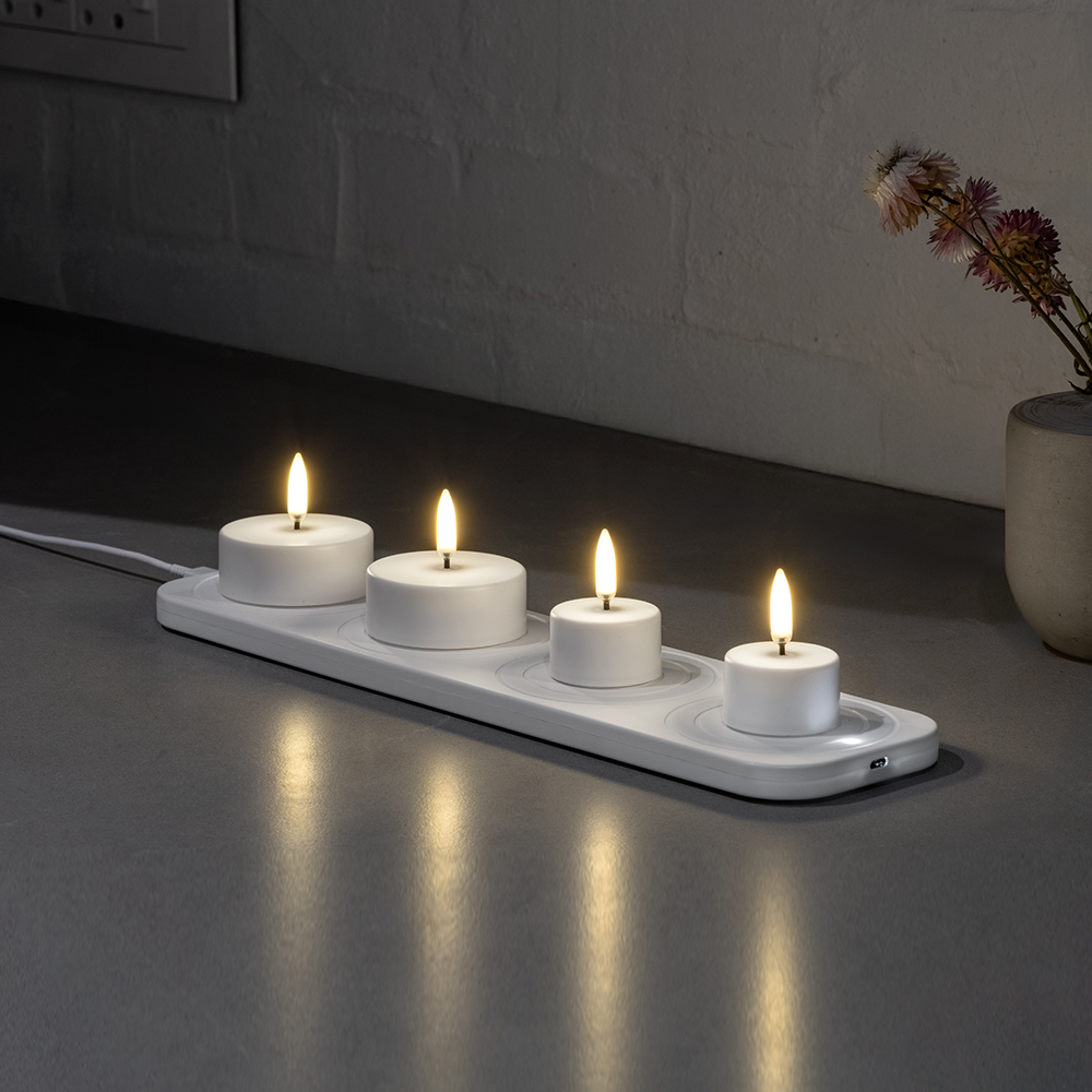 (1월특가) [단독최저] 우유니 충전식 티라이트 맥시 캔들 2P 2 colors [-1/31]