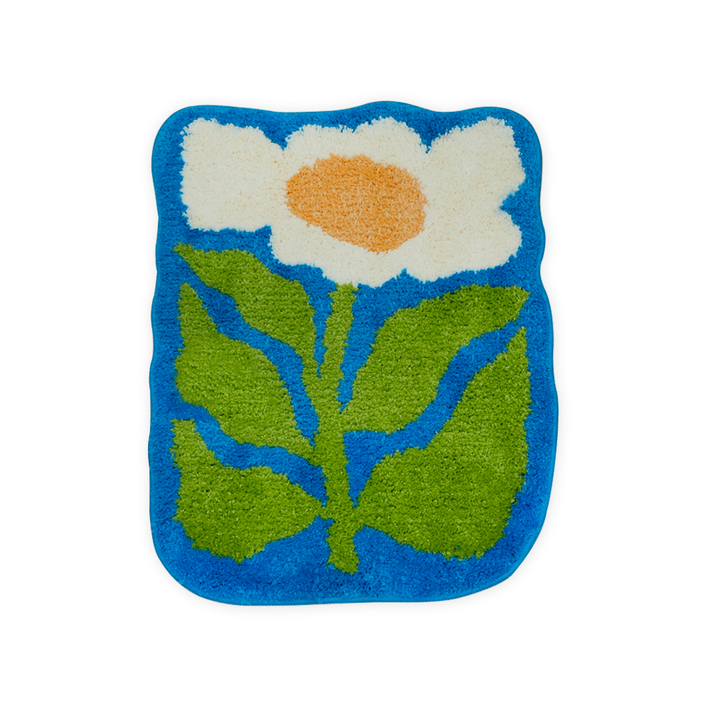 아티쉬 러그 - 리브 리 Spring (blue)