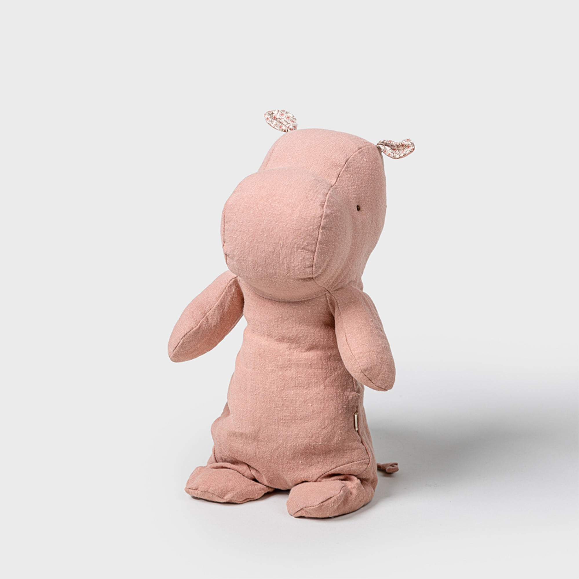 [메일레그] 사파리프랜드 하마 인형 애착인형 - Medium (Old Rose)