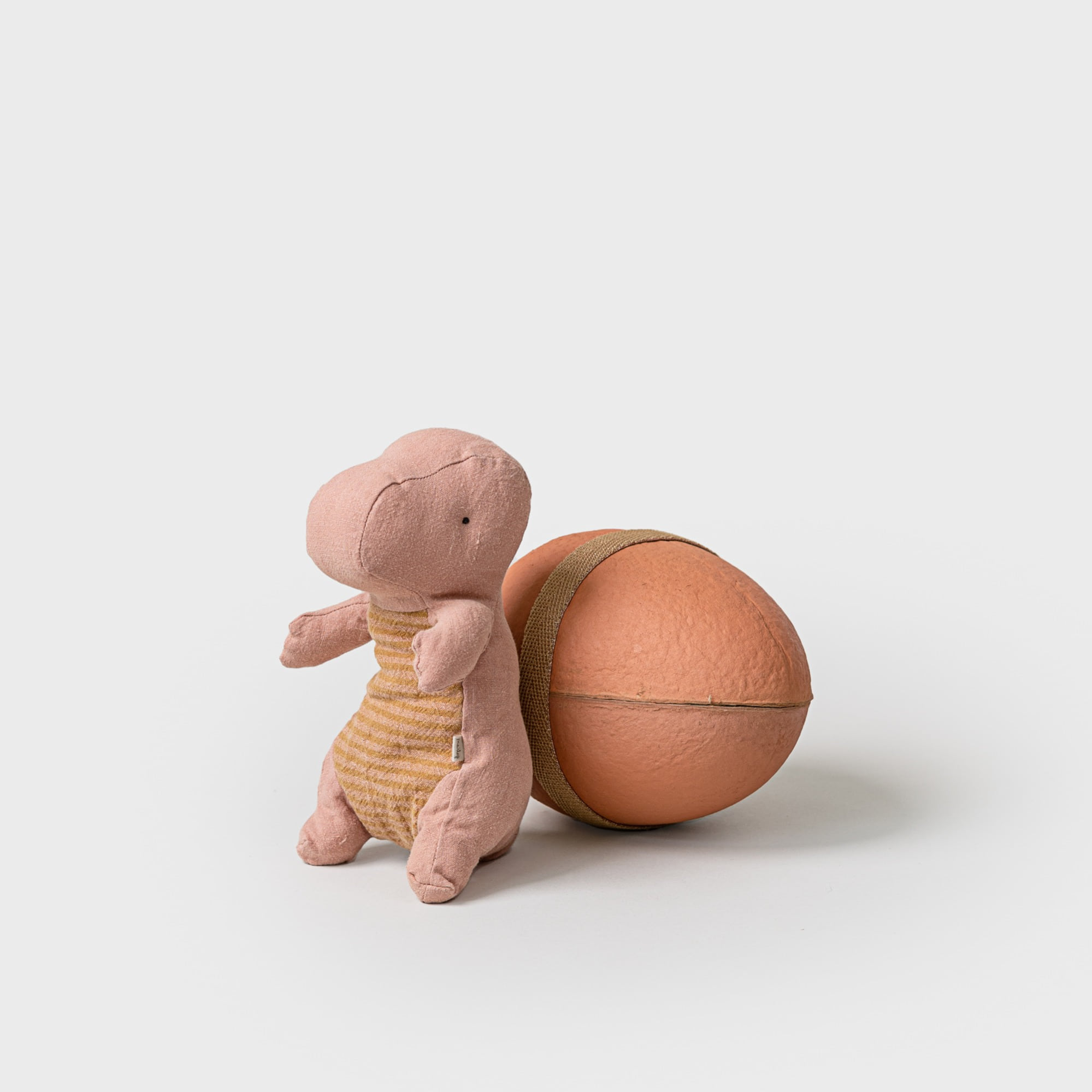 [메일레그] 공룡 인형 애착인형 - Small (Old Rose)