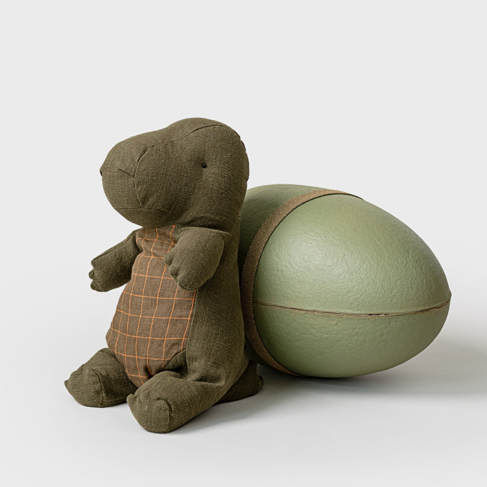 [메일레그] 공룡 인형 애착인형 - Medium (Forrest Green)