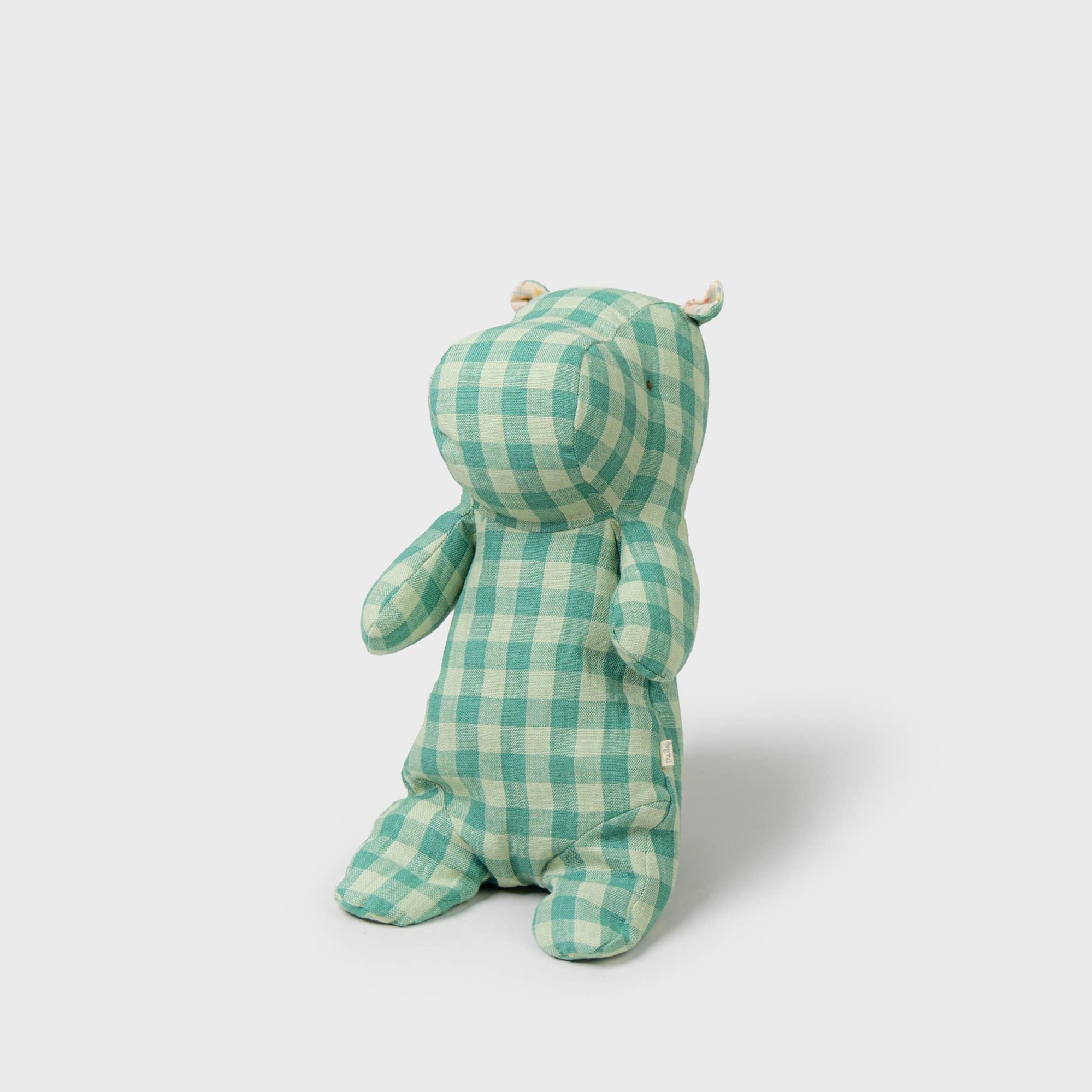 (12월특가) [단독최저] [메일레그] 사파리프랜드 하마 인형 애착인형 - Medium (Check) (-12/25)