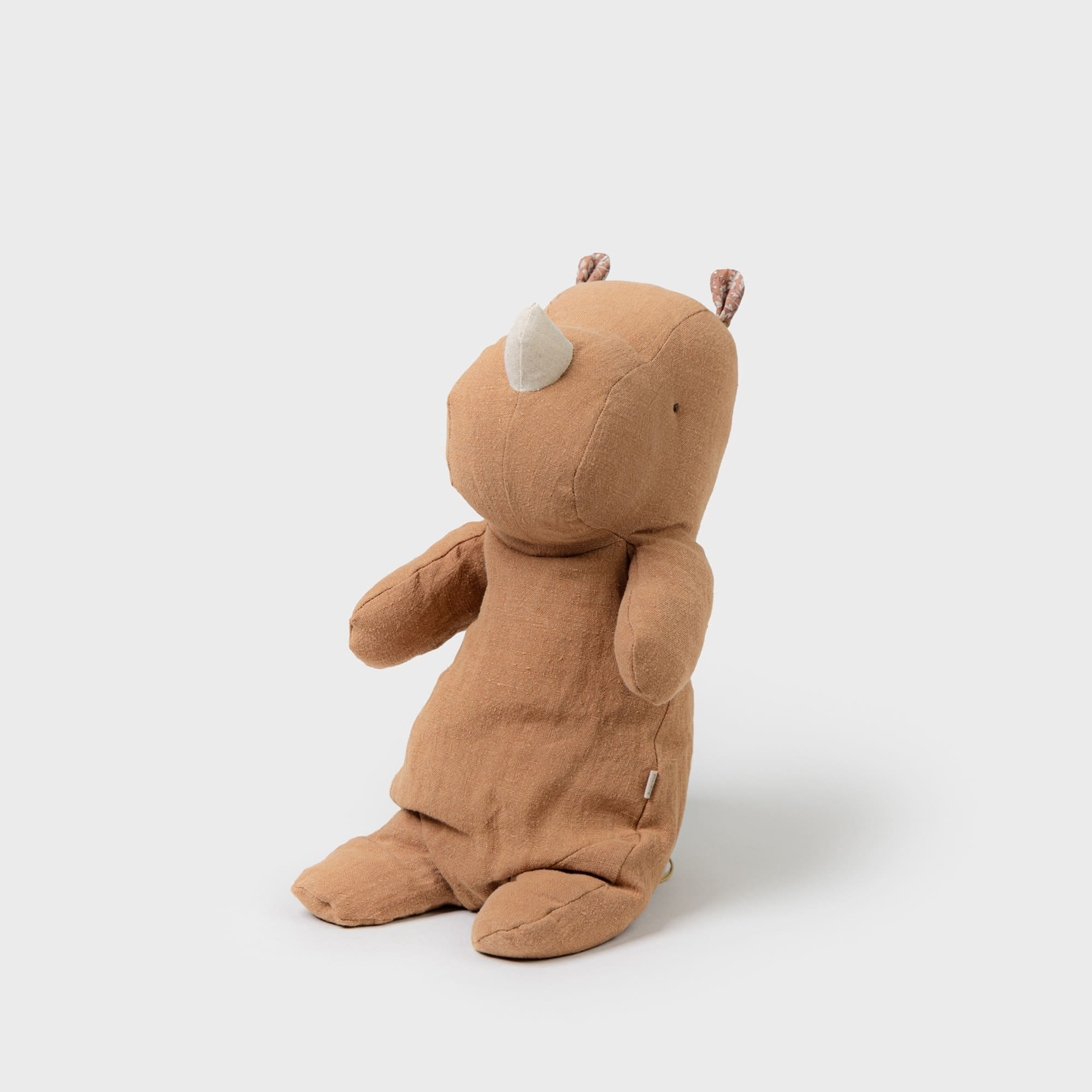 (12월특가) [단독최저] [메일레그] 사파리프랜드 코뿔소 인형 애착인형 - Medium (Chocolate) (-12/25)