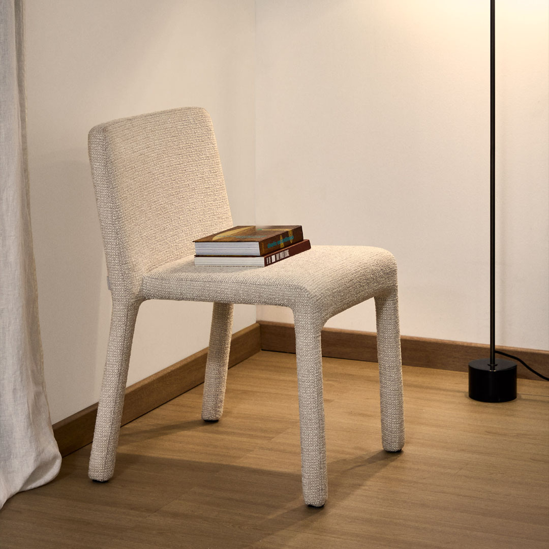 (1월특가) [단독최저+쿠폰] 케이브홈 LORIA 로리아 패브릭 체어 2color (-2/2)