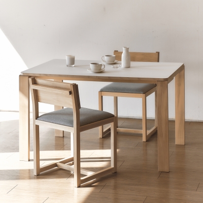 (11월특가) 세마나 우드엣지 원목 테이블 - 1200x800 / SEMANA Wood Edge Table