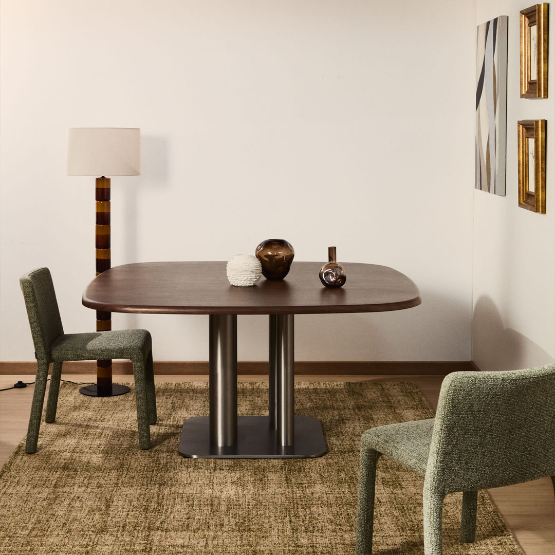 (12월특가) [단독쿠폰] 케이브홈 MELVAR 멜바르 다이닝 테이블 121x121cm (-12/31)