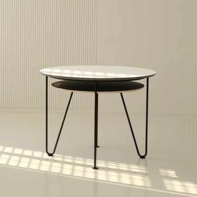 (12월특가) 베스테브로 더블 탑 원형 테이블