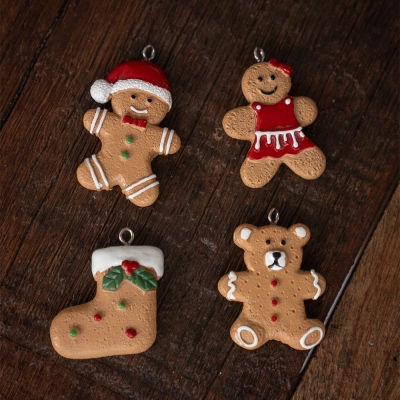 아티파티 미니쿠키 오너먼트 4종세트 크리스마스 장식 리스 오브제 데코소품