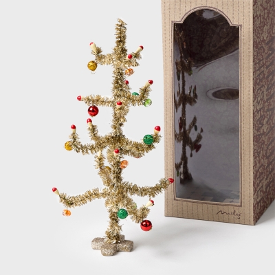 [메일레그] 크리스마스 골드 트리 오브제 (Red and Green)