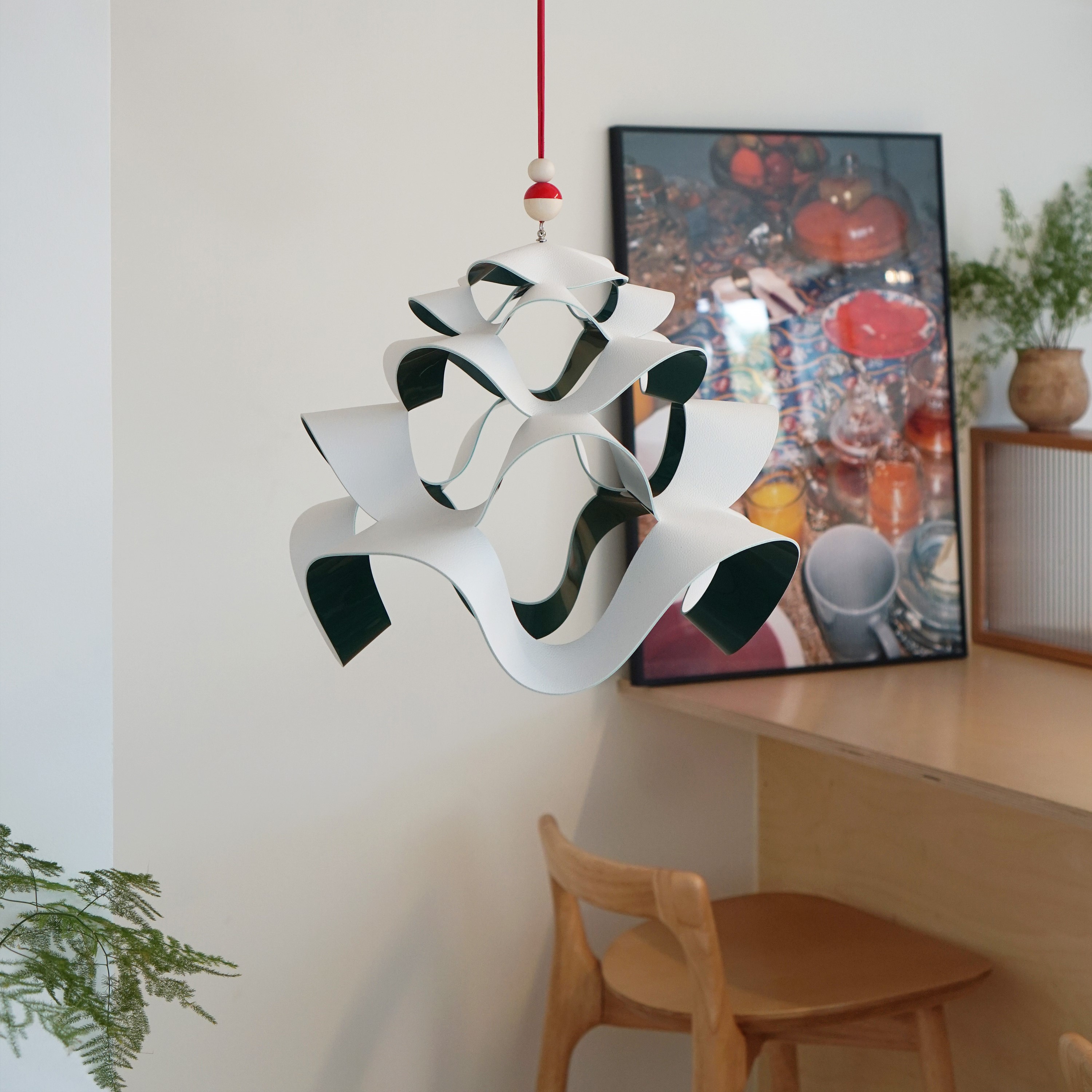 플랫츠 스노우 글로우 트리 모빌