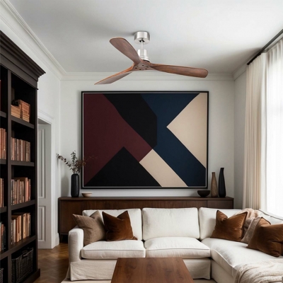 파로 바르셀로나 란타우 실링팬 천장형 선풍기 132cm 니켈우드