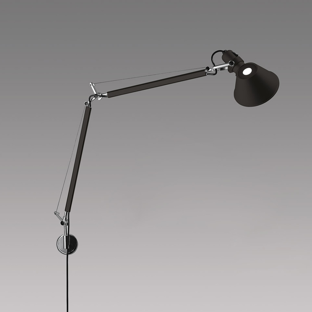 (12월특가) 아르떼미데 톨로메오 벽조명 Artemide Tolomeo Wall Lamp Black (전구 포함)