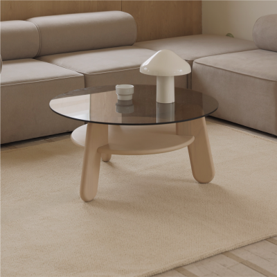 파르르맨션 거실 러그 대형 카페트 워셔블 단모 먼지없는 러그 듄베이지