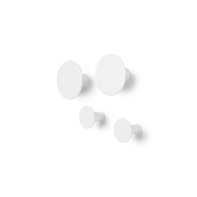 블로무스 폰토 벽후크 Set of 4 8colors - 화이트