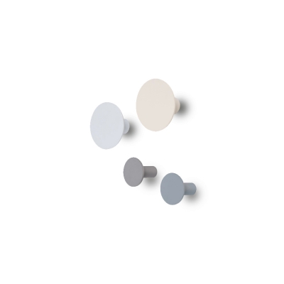 블로무스 폰토 벽후크 Set of 4 8colors - 웜그레이