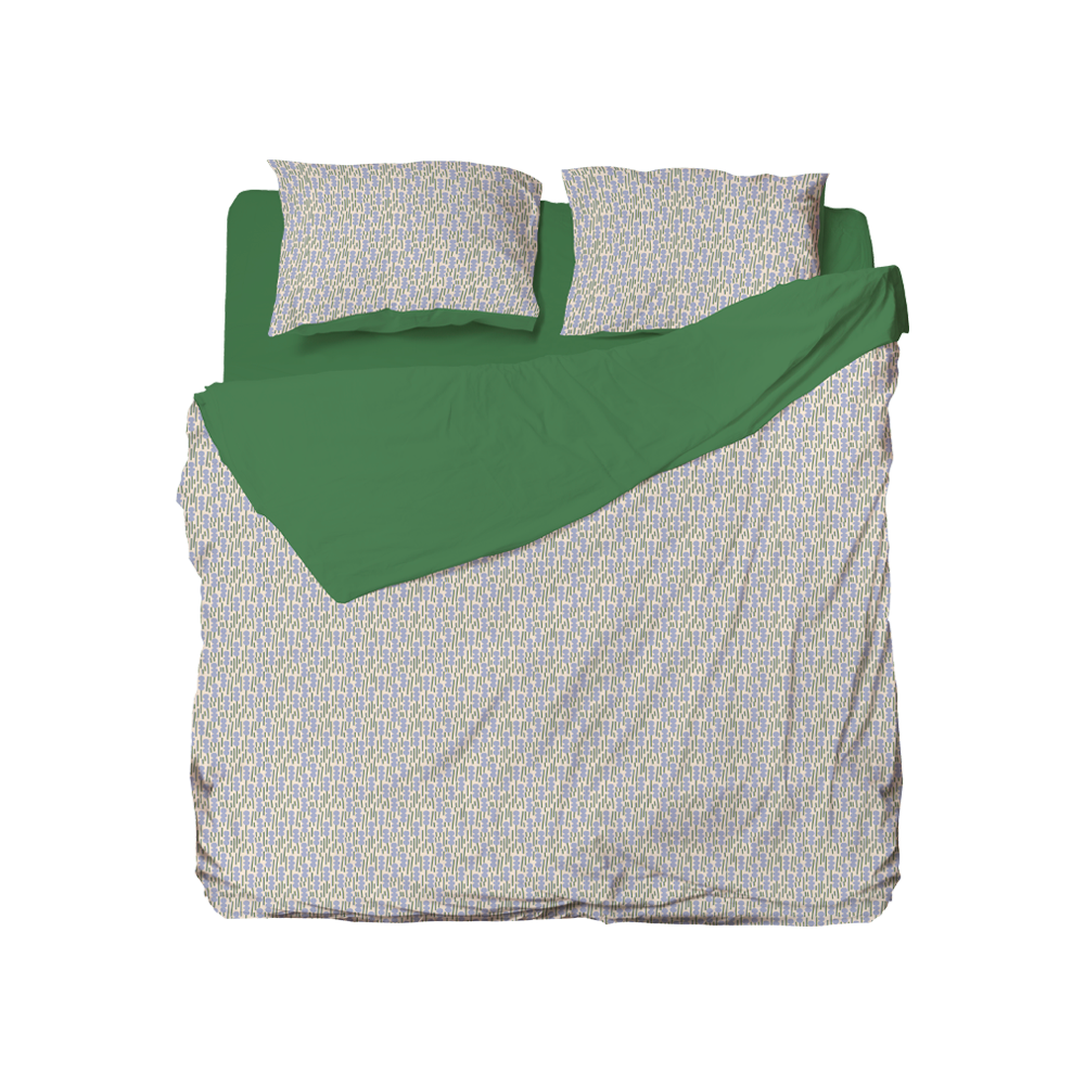 아티쉬 침구세트 - 제시카 닐슨/ Mist Garden 60수 고밀도 무봉제 차렵이불&베개 SS/Q