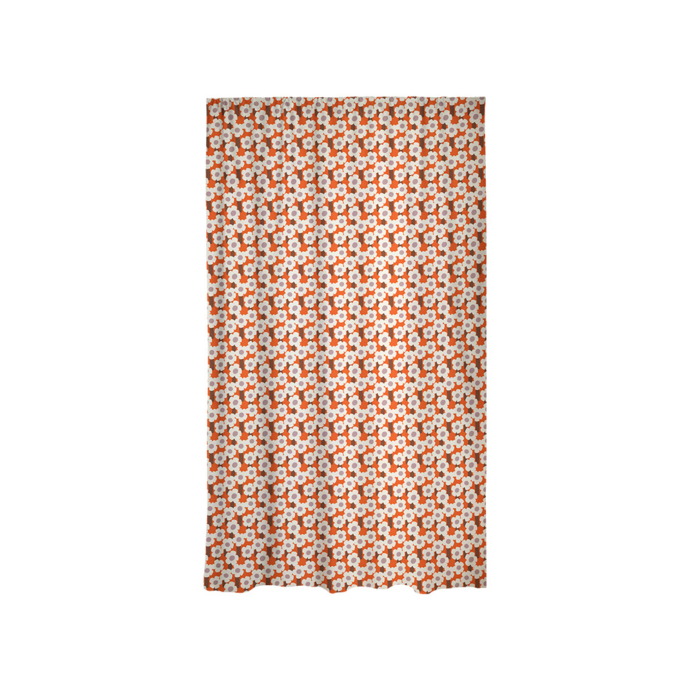 아티쉬 커튼 - 제시카 닐슨/ Tangerine Flower 60수 고밀도 커튼