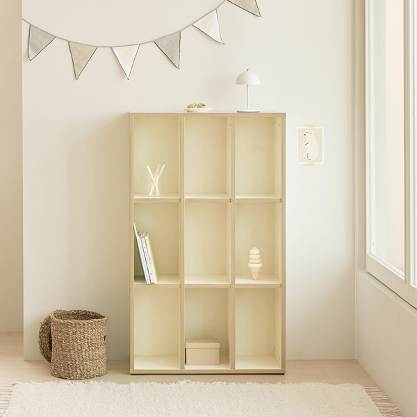 (2월특가) 아이엔지홈 토리블리 3단 책장 교구장 유아책장