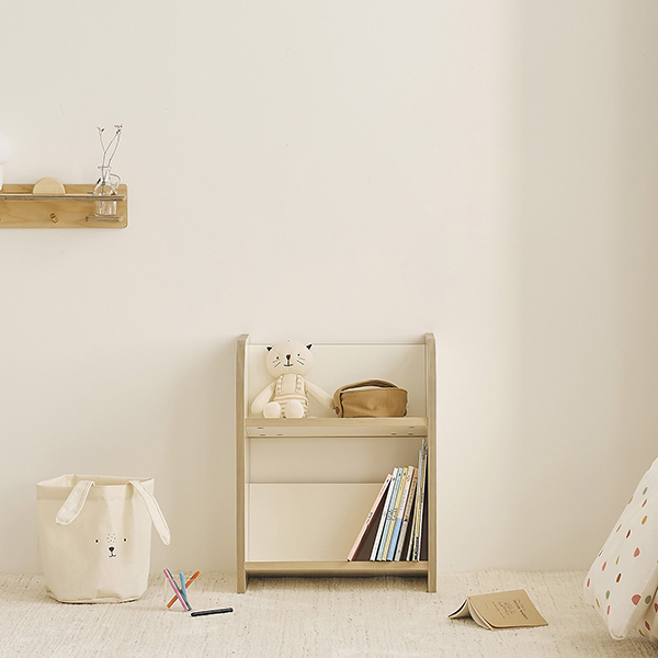 (2월특가) 아이엔지홈 토리 마이북 2단 오픈책장 전면 유아책장