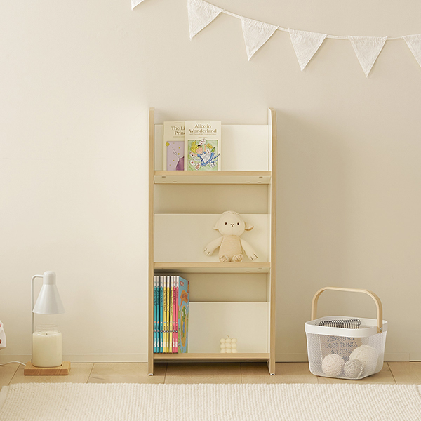 (2월특가) 아이엔지홈 토리 마이북 3단 오픈책장 유아책장