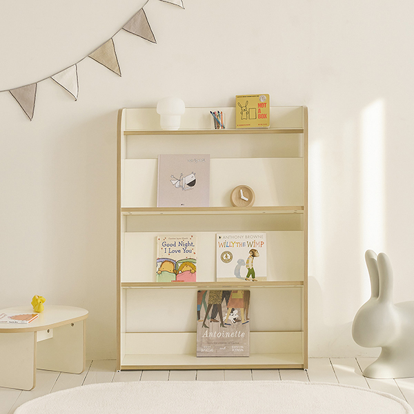 (1월특가) 아이엔지홈 토리 마이북 4단 전면책장 아기책장 (-2/2)