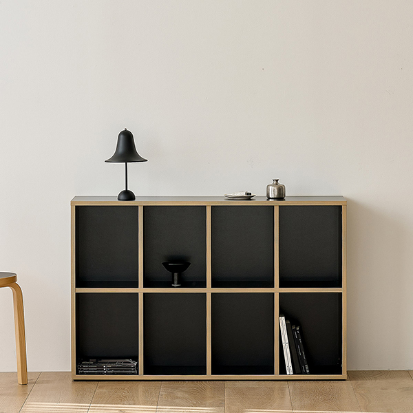 (2월특가) 아이엔지홈 그로잉핏 2단 책장 A형 거실 서재 낮은 책장 2colors (-3/3)