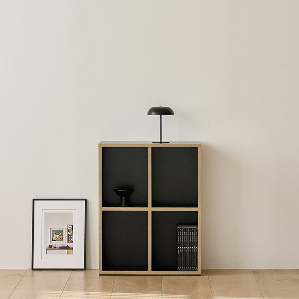 (1월특가) 아이엔지홈 그로잉핏 2단 책장 C형 거실 서재 낮은 책장 2colors (-2/2)