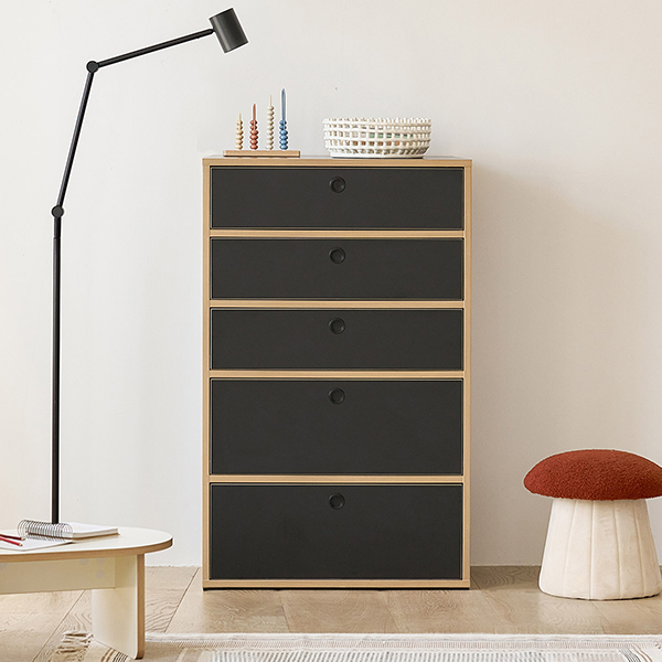 (2월특가) 아이엔지홈 그로잉핏 5단서랍장 주니어 서랍장 3colors