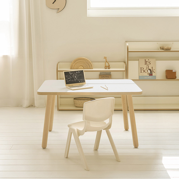(2월특가) 아이엔지홈 오즈 테이블 스퀘어 800 책상 의자 세트 (책상+의자1)