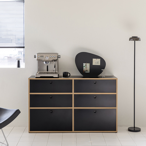 (1월특가) 아이엔지홈 카비 3단 와이드 다용도 수납장 3colors (-2/2)