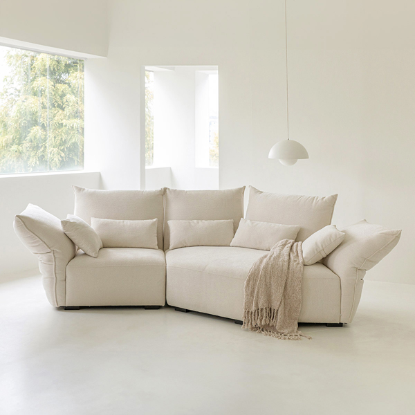 (1월특가) 아이엔지홈 칼리 3인용 기능성 패브릭 모듈 소파 카우치형 (-2/2)