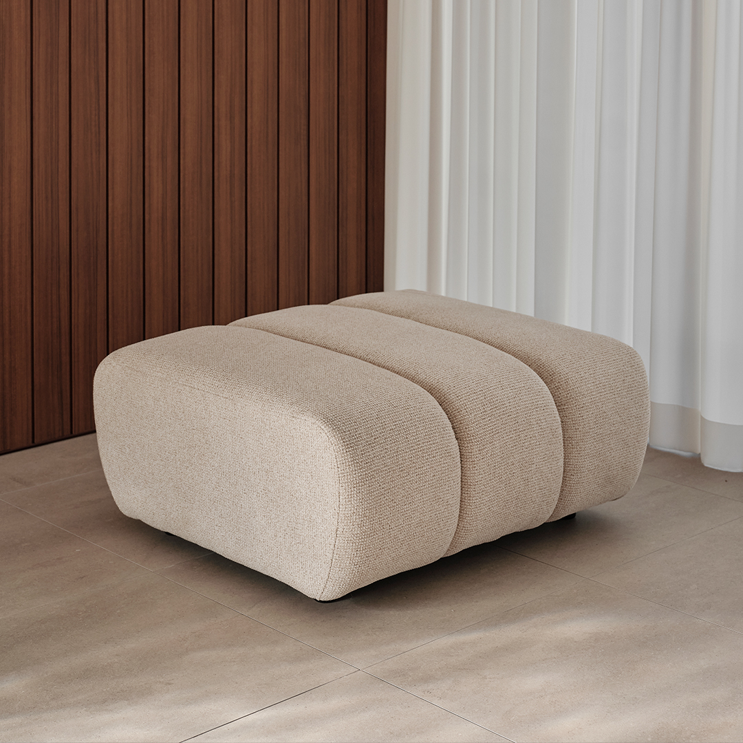 (2월특가) [파찌홈] 모모아 패브릭 모듈 스툴 소파