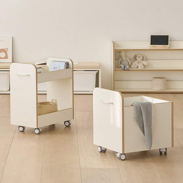 (1월특가) 아이엔지홈 토토리 유아 트롤리 이동식 북카트 교구카트 2types