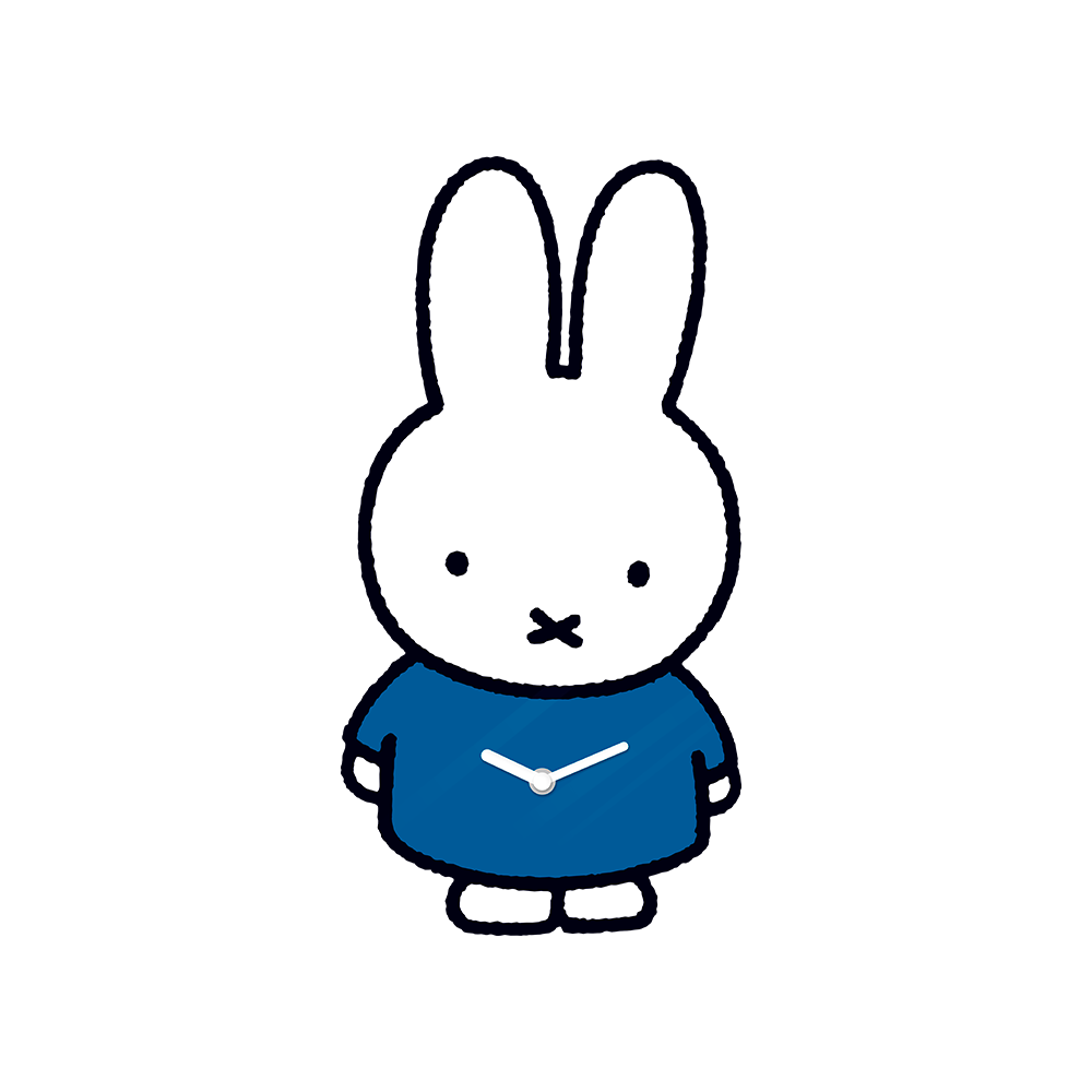 아티쉬 벽시계 - Miffy 미피 (blue)