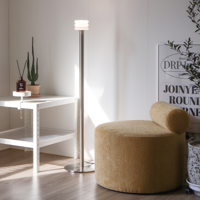 라디룸 인스틸 버블 미니 플로어램프 - 스틸