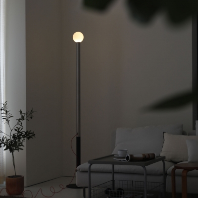 라디룸 피엠엘 니블 미니 1890 포터블 플로어램프 PML-Nibble mini 1890 Portable Floor Stand (전구포함) - Silver+Black+Black