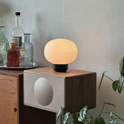 라디룸 에스엘 번 포터블 테이블램프 SL.Bun Portable Lamp (전구포함) - 블랙