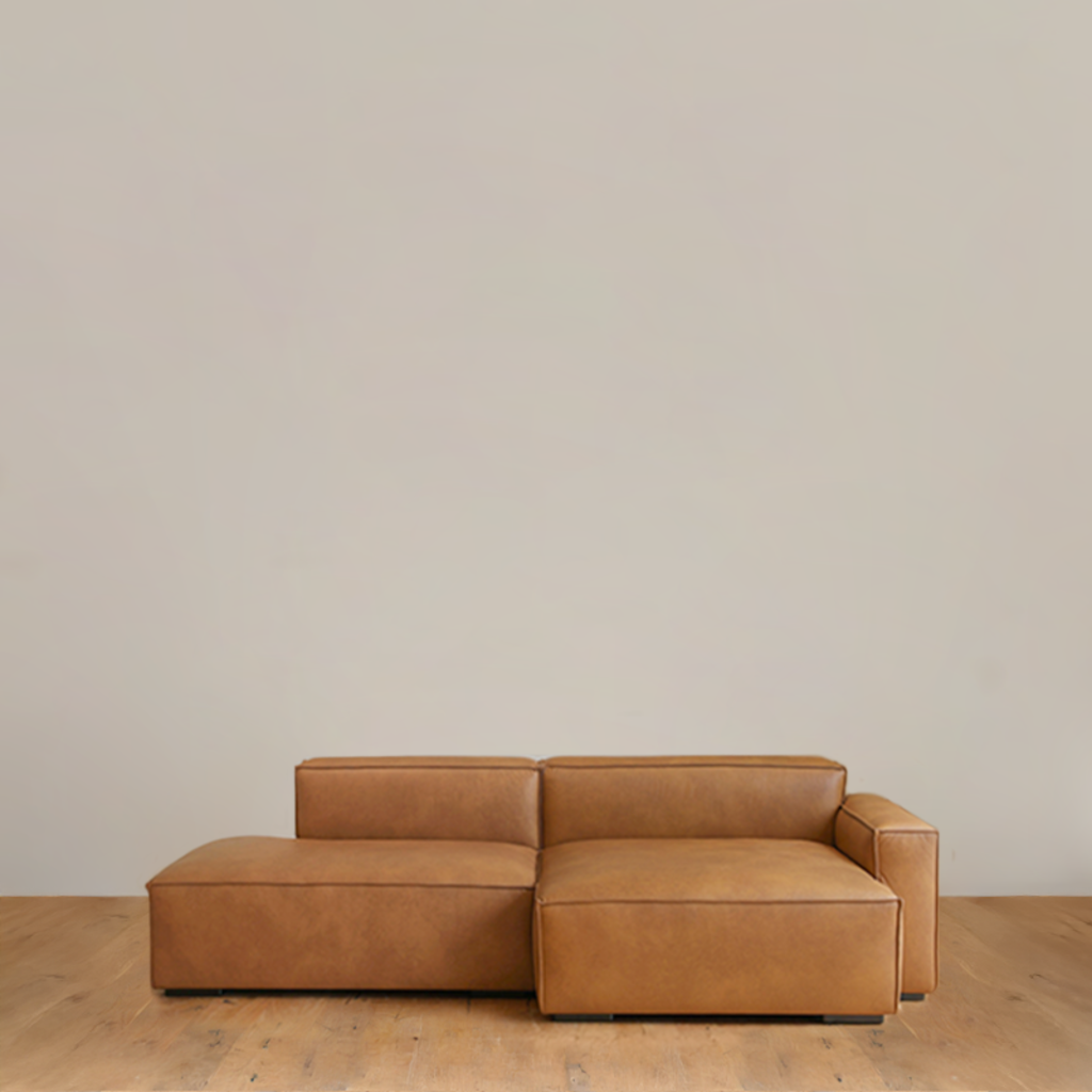 알플라 MR7 3인 가죽소파 TYPE-4