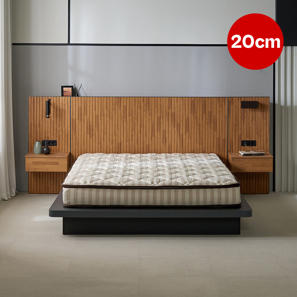 (2월특가) [나비드] 클라우드 천연라텍스 매트리스 20cm