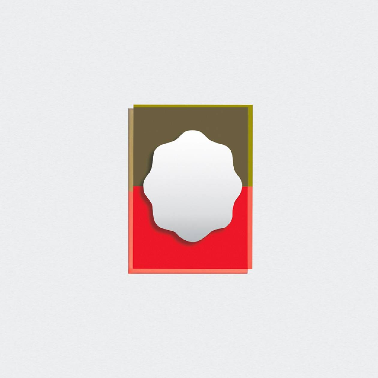 (1월특가) 쁘띠 프리튀르 원더 미러 S 버밀리온/카키 [-2/18]