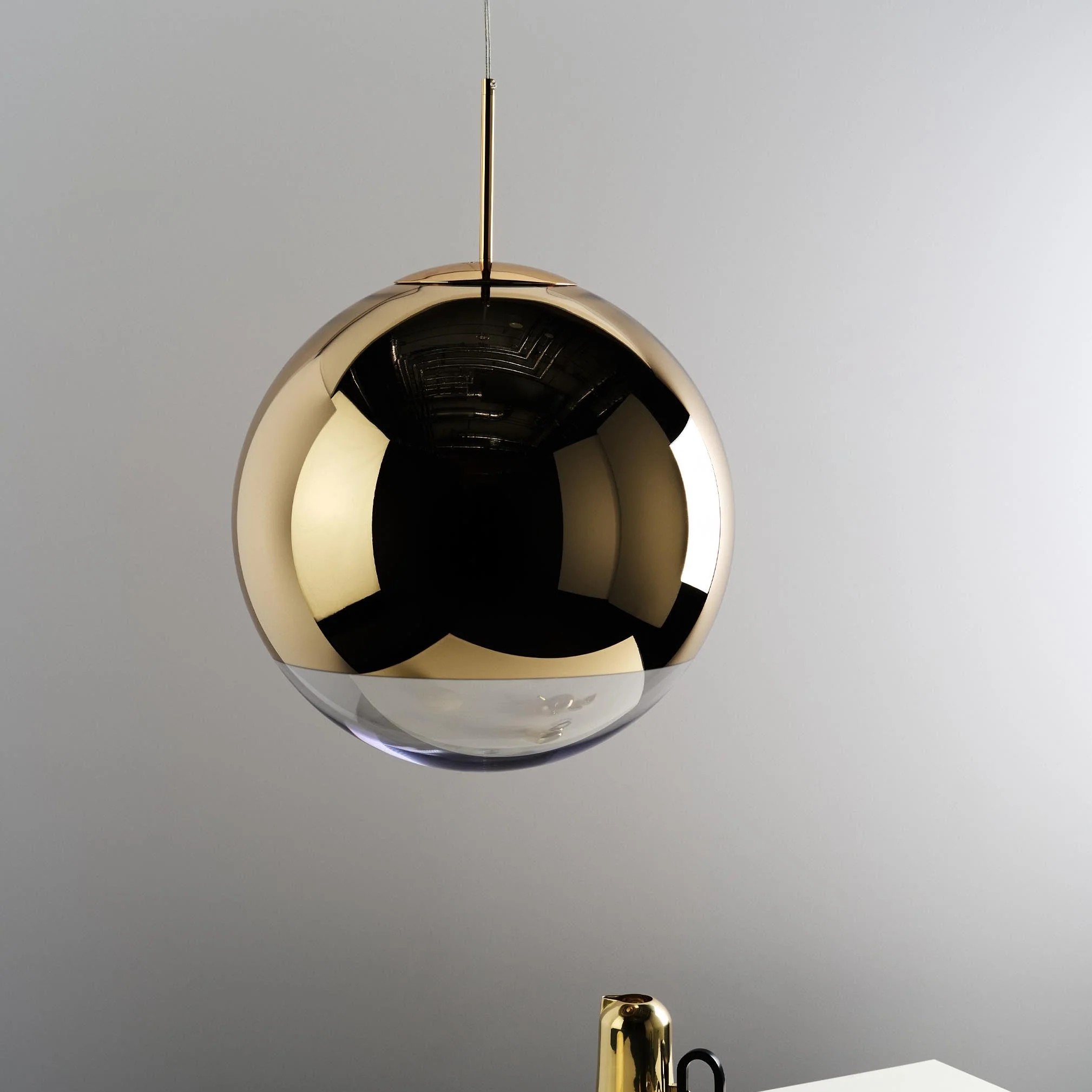 (페스타세일) 톰딕슨 미러 볼 펜던트 골드 TOM DIXON Mirror Ball Pendant Gold 25/40/50CM