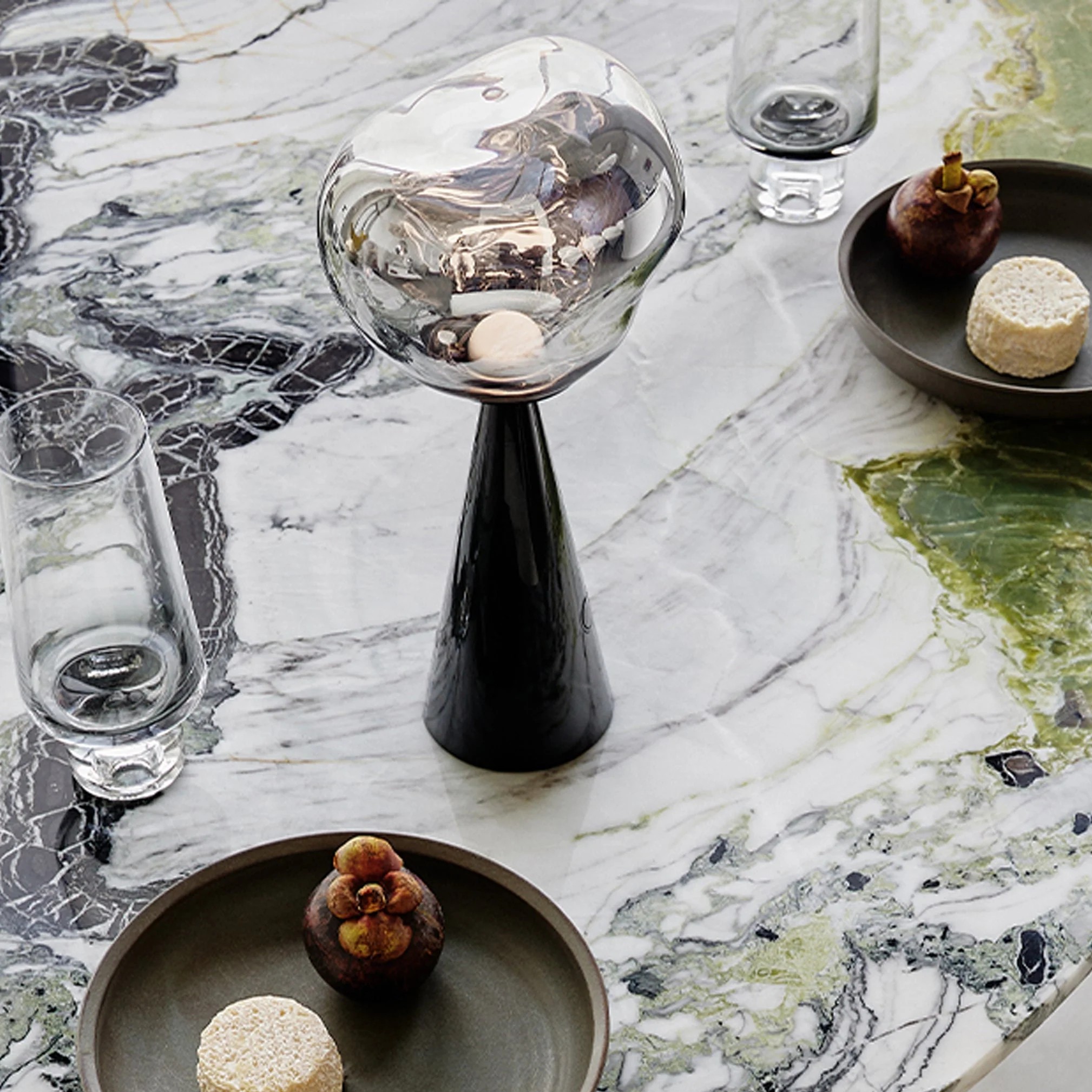 (1월특가) 톰딕슨 멜트 포터블 LED UN 블랙/실버 TOM DIXON Melt Portable LED UN Black/Silver