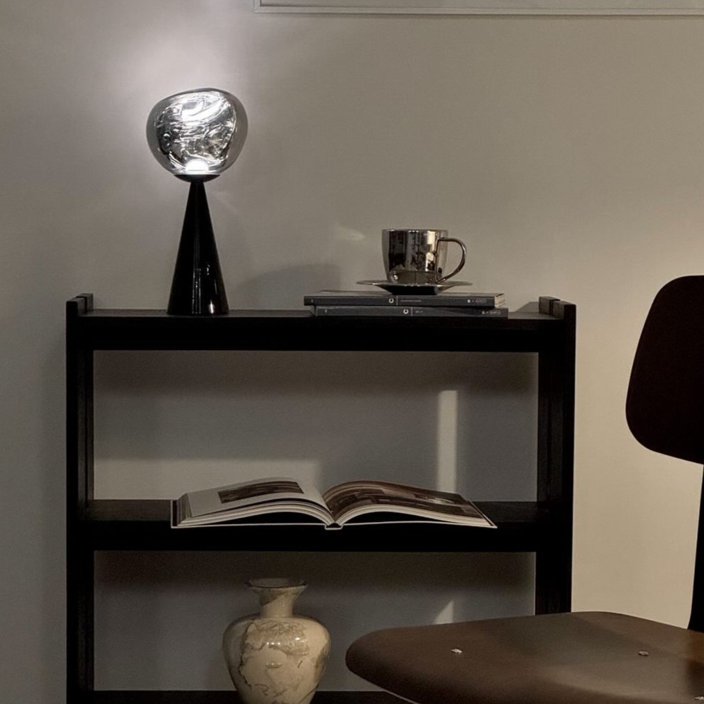 (6월특가) 톰딕슨 멜트 포터블 LED UN 블랙/실버 TOM DIXON Melt Portable LED UN Black/Silver
