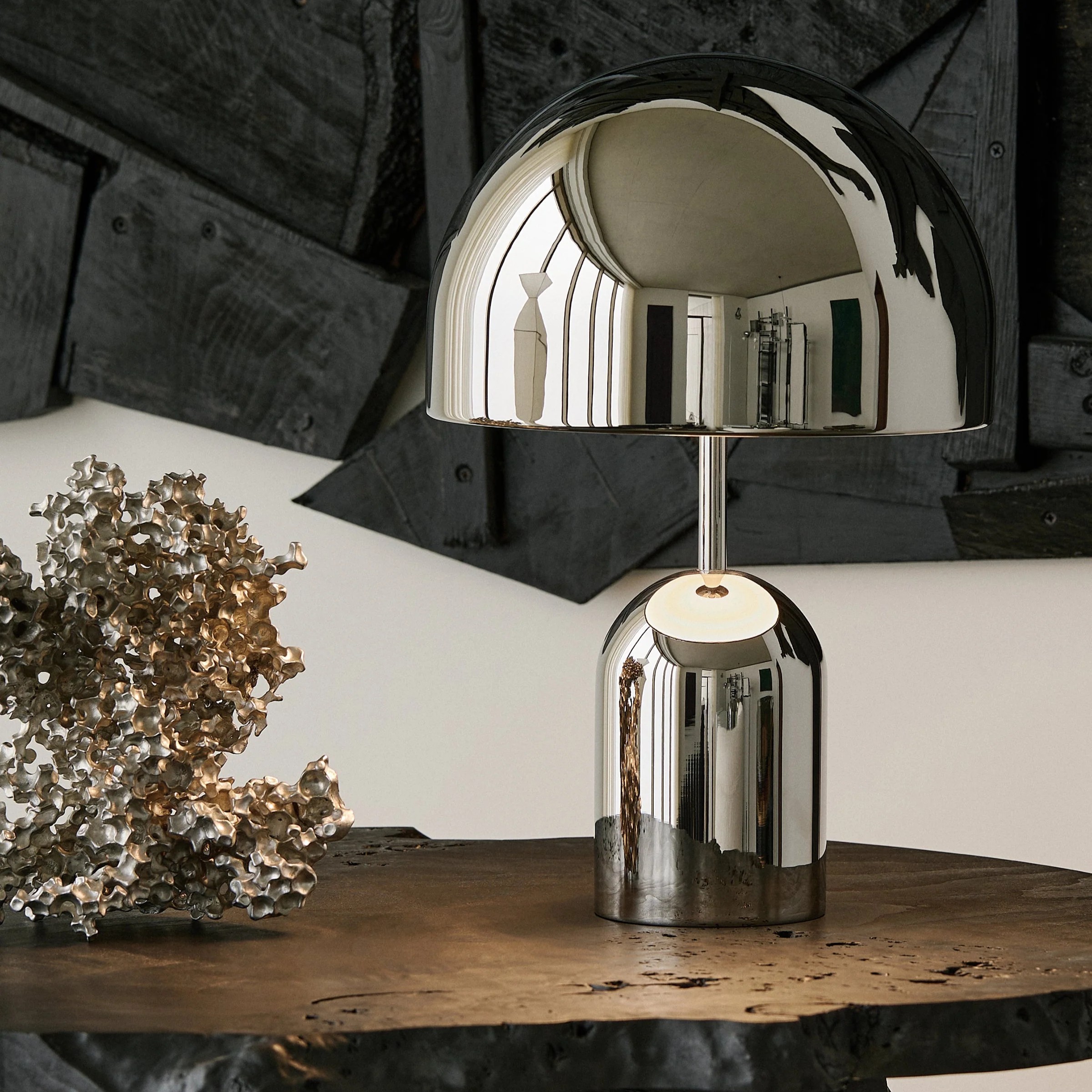 (1월특가) 톰딕슨 벨 테이블 실버 TOM DIXON Bell Table Silver